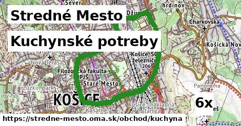 Kuchynské potreby, Stredné Mesto