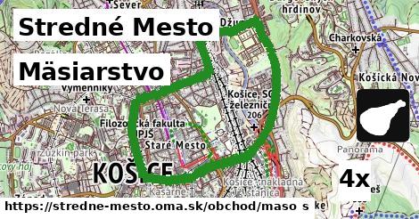 Mäsiarstvo, Stredné Mesto