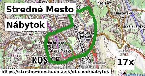 Nábytok, Stredné Mesto