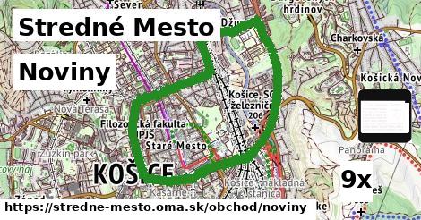 Noviny, Stredné Mesto