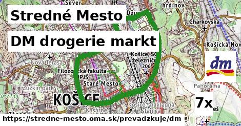 DM drogerie markt, Stredné Mesto