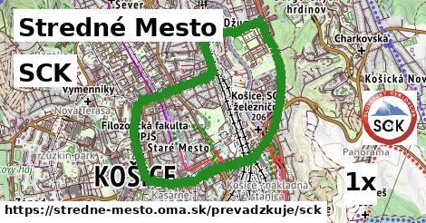 SCK, Stredné Mesto