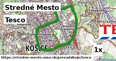 Tesco v Stredné Mesto