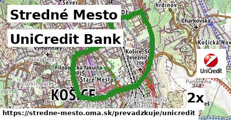 UniCredit Bank v Stredné Mesto