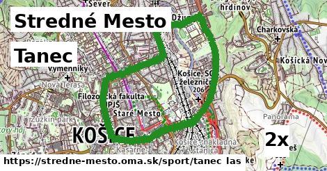 tanec v Stredné Mesto