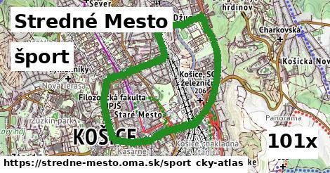 šport v Stredné Mesto