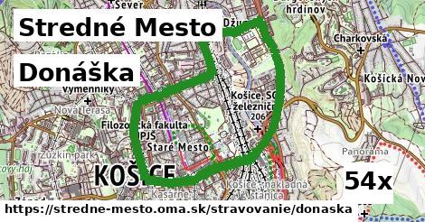 Donáška, Stredné Mesto