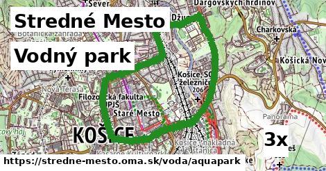 vodný park v Stredné Mesto