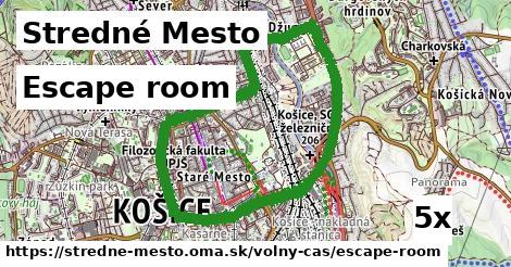 Escape room, Stredné Mesto