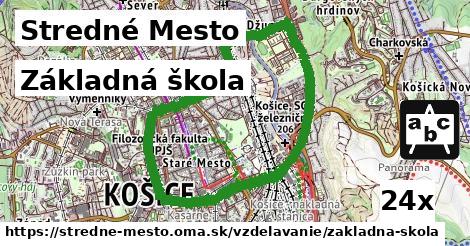 základná škola v Stredné Mesto