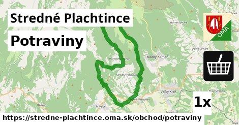 Potraviny, Stredné Plachtince