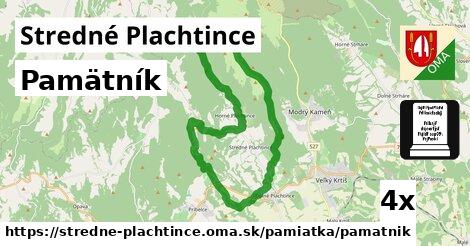 Pamätník, Stredné Plachtince