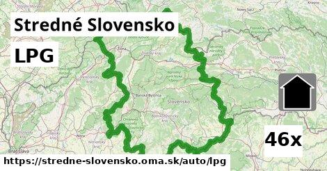 LPG, Stredné Slovensko