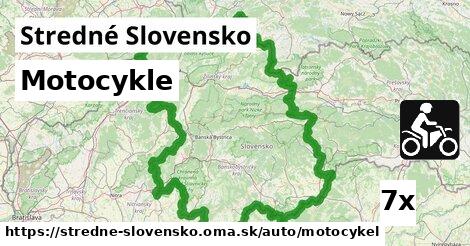 Motocykle, Stredné Slovensko