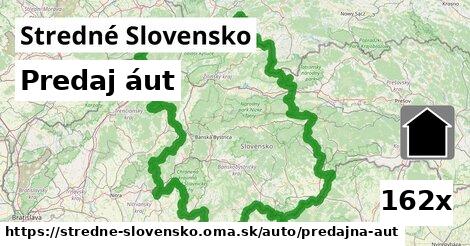 Predaj áut, Stredné Slovensko