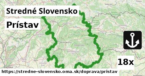 Prístav, Stredné Slovensko