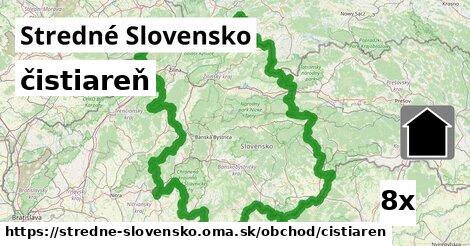 čistiareň, Stredné Slovensko