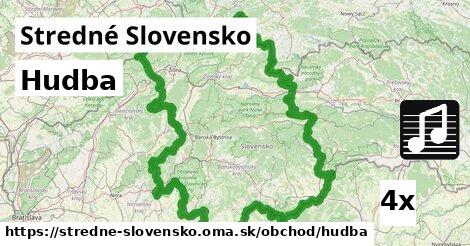 Hudba, Stredné Slovensko