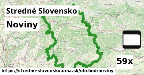 Noviny, Stredné Slovensko