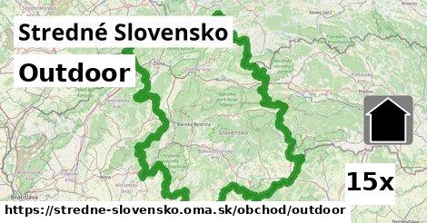 Outdoor, Stredné Slovensko