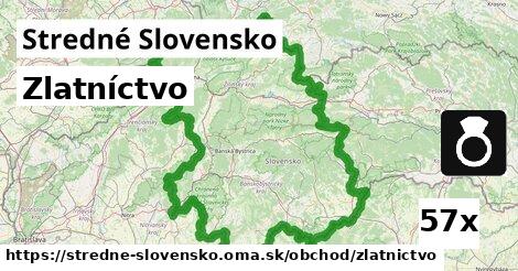 Zlatníctvo, Stredné Slovensko