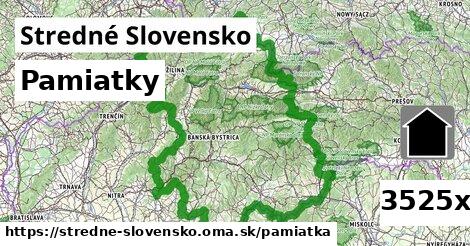 pamiatky v Stredné Slovensko