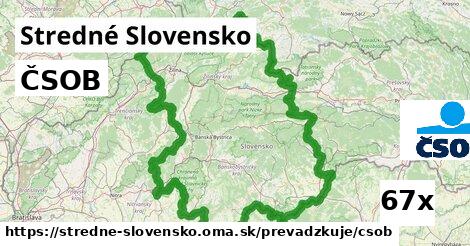 ČSOB, Stredné Slovensko