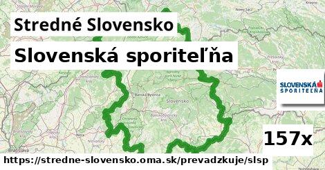 Slovenská sporiteľňa, Stredné Slovensko