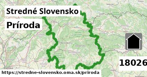 príroda v Stredné Slovensko