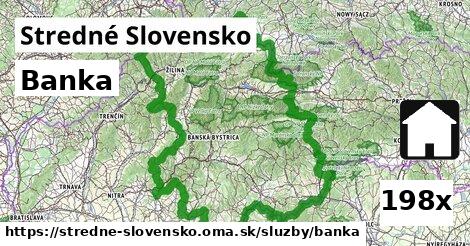 Banka, Stredné Slovensko