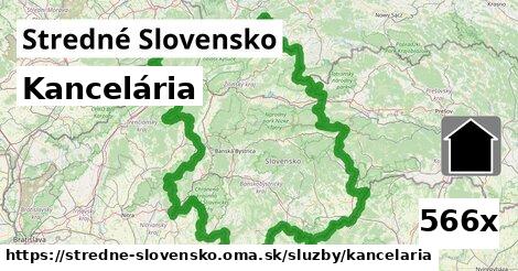 Kancelária, Stredné Slovensko