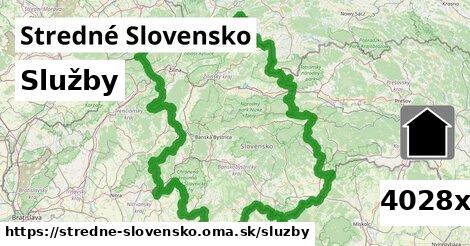 služby v Stredné Slovensko