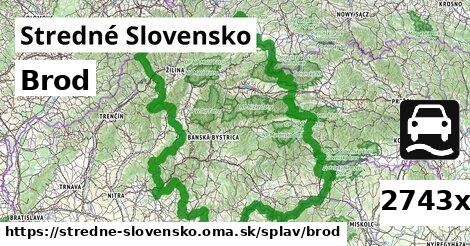 Brod, Stredné Slovensko