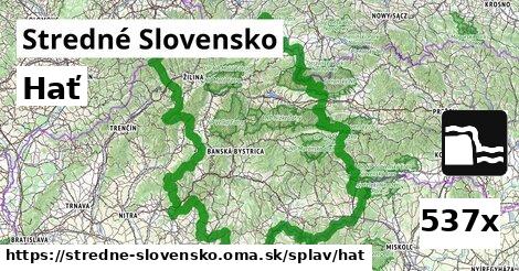 Hať, Stredné Slovensko