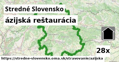 ázijská reštaurácia, Stredné Slovensko