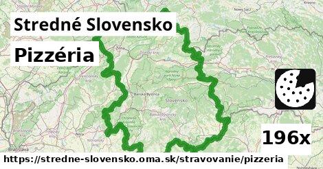 Pizzéria, Stredné Slovensko