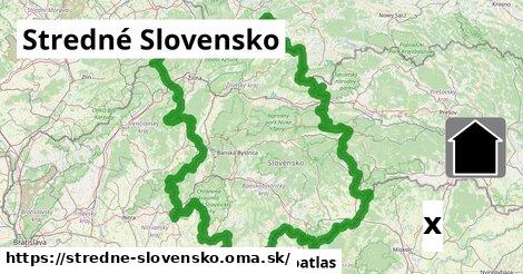 Vegetariánska, Stredné Slovensko