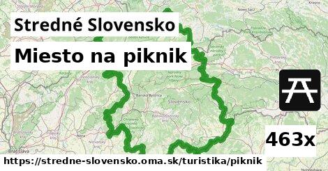 Miesto na piknik, Stredné Slovensko