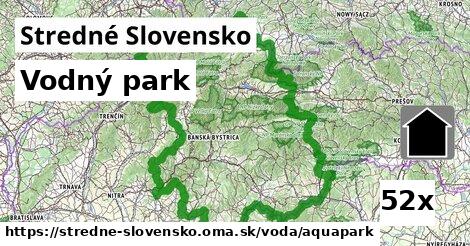 Vodný park, Stredné Slovensko