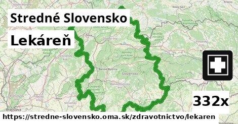 Lekáreň, Stredné Slovensko