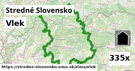 Vlek, Stredné Slovensko