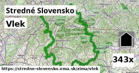 Vlek, Stredné Slovensko