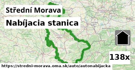 Nabíjacia stanica, Střední Morava