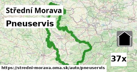 Pneuservis, Střední Morava