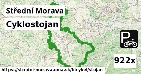 Cyklostojan, Střední Morava