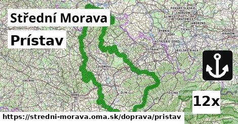 Prístav, Střední Morava