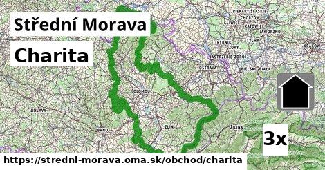 Charita, Střední Morava