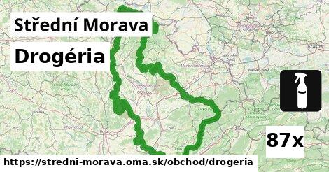 Drogéria, Střední Morava