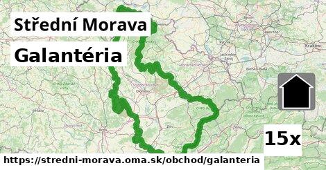 Galantéria, Střední Morava