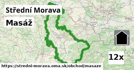 Masáž, Střední Morava